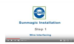 Sunmagic Installation (Solar Hybrid Inverter Installation) - Video