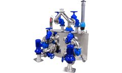 Hydro-Vacuum - Model TS - Sewage Pumping Station with Separation of Solids