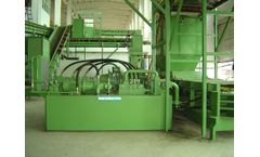 Hidroeuropa - Model JHR-1500 - Closed Box Oil Hydraulic Press for Waste Packaging