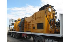 Hidroeuropa - Model JC-80M - Cardboard and Plastic Mobile Press