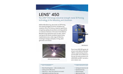 LENS - Model 450 - Classic System - Datasheet