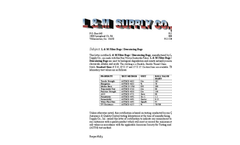 Filter Bags / Dewatering Bag - Data Sheet