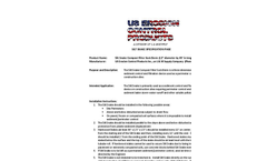 L & M - Silt Snake Compost Filter Socks - Datasheet