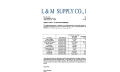 LM315 - 315 lb Woven Stabilization - Specification Sheet