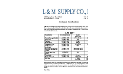 LM 2197 - Woven Monofilament Geotextiles Toolbox - Brochure