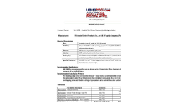 US-1SNN Single Net Wheat Straw with Natural Netting - MSDS