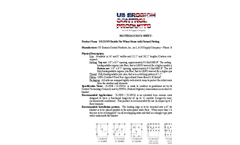 US-2S NN Double Net Wheat Straw with Natural Netting - MSDS