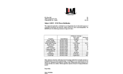 L & M LM315 315 lb Woven Geotextile Fabrics - Brochure