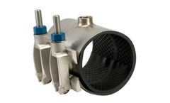 JCM Industries, Inc. - Model 133 - Tapped Universal Clamp Coupling Stainless Steel - Standard Range