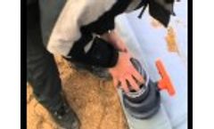 Installation of LABARONNE CITAF`s flexible tank Video