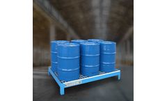 LaCont - Sumps for Small Container and Sump Pallets for 60 Litre Drums