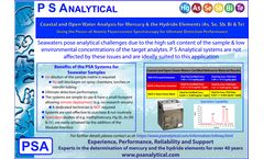 Trace metals in seawater and brines