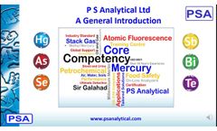 General Introduction P S Analytical - Video