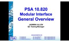 10 820 Modular Interface - Video