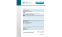 Aqualitec - Model Screentec - Mechanical Vertical Bar Screen - Brochure