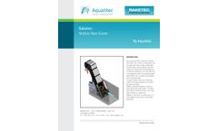 Aqualitec - Model Raketec - Multiple-Rake Bar Screen  - Brochure