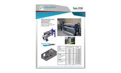 Aqualitec - Model FPM - Plate Filter Press - Brochure