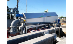 Aqualitec - Model Drumtec - Internally Fed Rotating Drum Screen