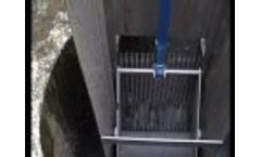 Mechanical Vertical Bar Screen by Aqualitec - Mendocino, CA - 2010 Video