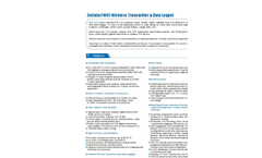 Cellular/WiFi Wireless Transmitter & Data Logger-ECO Series  - Brochure