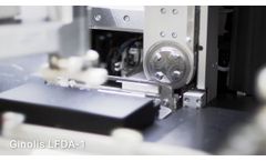Ginolis LFDA-1 assembly system for lateral flow devices - Video