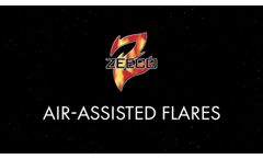 ZEECO Air Assisted Flare - Video