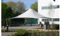 Tensile - Model Delaware - A Simple Square Cone With Long Open Sides