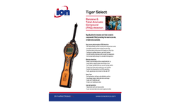 Tiger Select Benzene & Total Aromatic Compound (TAC) Detector - Brochure