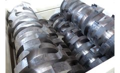 Forrec - Model TQ 1300 - Electric or Hydraulic Four Shafts Shredders