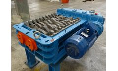 Forrec - Model TBS 1000 - Electric or Hydraulic Primary Double Shaft Shredder