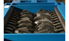 Forrec - Model TB 1300 - Electric or Hydraulic Primary Double Shaft Shredder