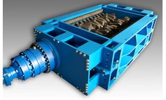 Forrec - Model TB 1500 - Electric or Hydraulic Primary Double Shaft Shredder