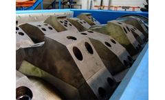 Forrec - Model TB 2000 - Electric or Hydraulic Primary Double Shaft Shredder