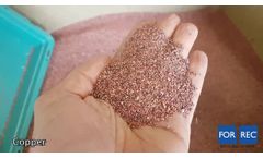 Copper Refining Line (from Electric Motors) - Video