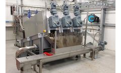 Novotec Squeez - Model R - Sludge Dewatering Unit