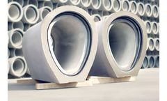 P.V. - Model Ei - Egg-Shaped Drainage Tube