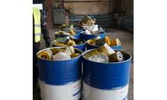 Experiments on pyrolysis of different feedstock
