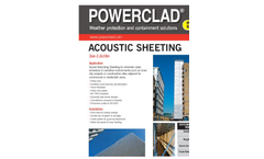 Acoustic Sheeting Information 