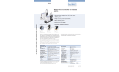Burkert - Model Type 8626 - Mass Flow Controller Brochure