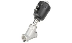 Burkert - Model Type 2000 - Pneumatically Operated 2/2 Way Angle Seat Valve