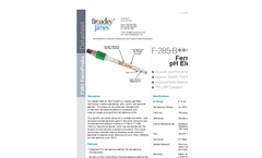 Model S405 - 1″ Threads & Guard pH/ORP Sensor Brochure