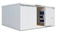 Model Expandable up to 32 m² - Insulated Material Container
