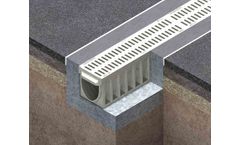 ULMA - Model Kompaqdrain - Monolithic Polymer Concrete Drainage Channel