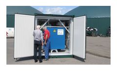 Model Biosonator - Biogas Plants