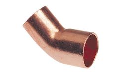 Nibco - Model Ftg x C - Wrot-606-2 - 45-Degree Copper Fitting Elbow for Potable Water Systems