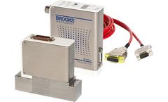 Brooks - Model GF120xHT Series - Metal Sealed High-Temperature Thermal Mass Flow Controllers & Meters