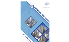 All Welded Stainless Steel (AWSS) Filters Brochure