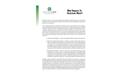 What Happens To The Waste Data Sheet