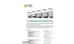 Residential Rooftop CPS SCE1.5-4.6kW
