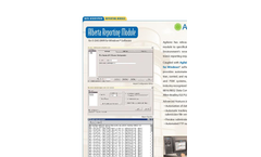 Agilaire - Alberta Reporting Module - Brochure